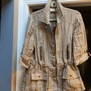 Safari style light weight jacket